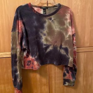 Forever 21 tie dye sweater